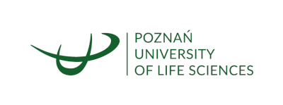 logo Uniwersytetu Przyrodniczego w Poznaniu w języku angielskim