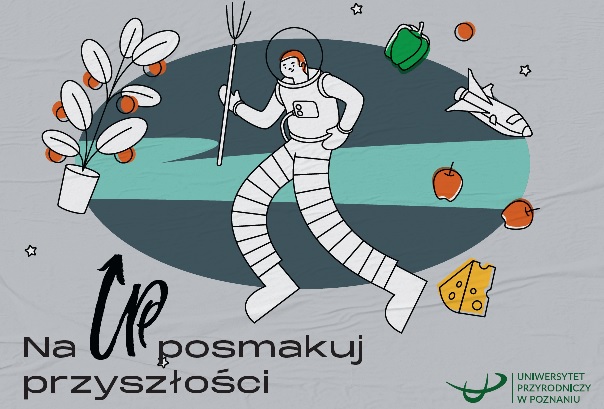 widokówka jednego z wydziałów Uniwersytetu Przyrodniczego w Poznaniu