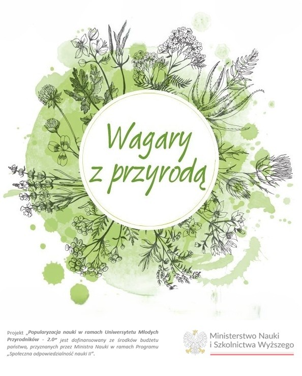 plakat - wagary z przyrodą