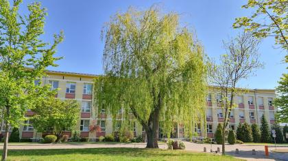 budynek przy ul. Wołyńskiej 35 na kampusie głównym Uniwersytetu Przyrodniczego w Poznaniu