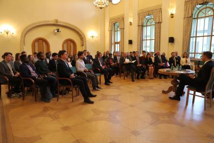 Komisarz UE ds. rolnictwa Christophe Hansen na UPP