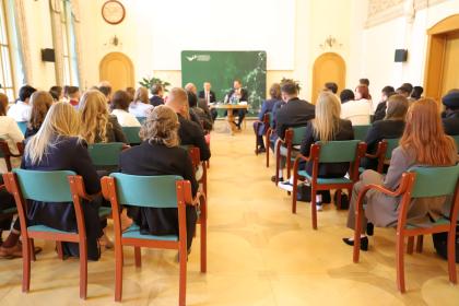 Komisarz UE ds. rolnictwa Christophe Hansen na UPP