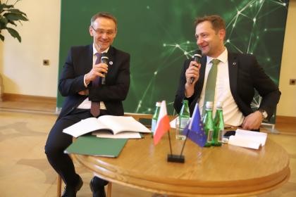 Komisarz UE ds. rolnictwa Christophe Hansen na UPP