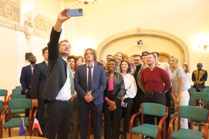 Komisarz UE ds. rolnictwa Christophe Hansen na UPP