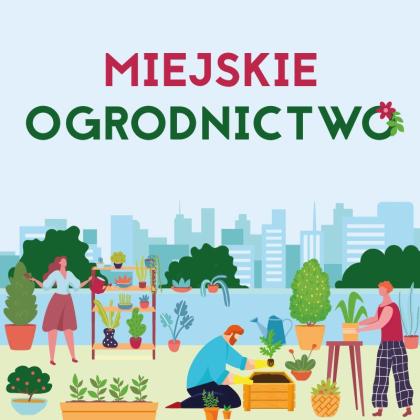 grafika miejskie ogrodnictwo