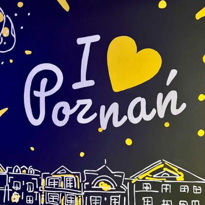 MURAL I LOVE POZNAŃ