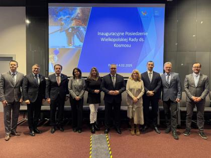 Uczestnicy posiedzenia Wielkopolskiej Rady ds. Kosmos