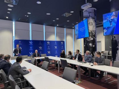 Uczestnicy posiedzenia Wielkopolskiej Rady ds. Kosmos