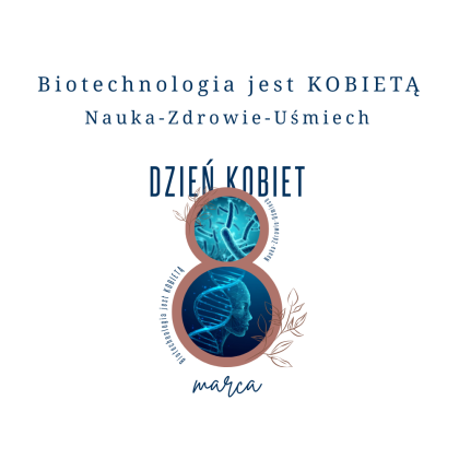 Biotechnologia jest kobietą - grafika