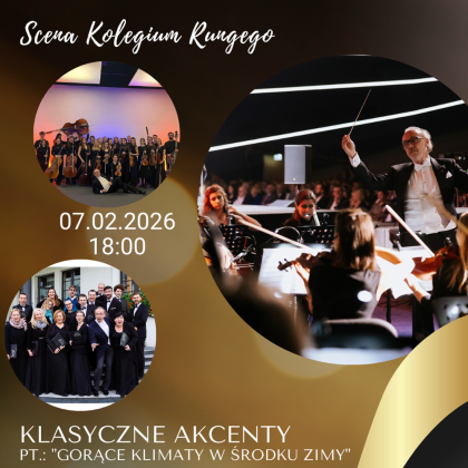 Grafika koncertu przedstawiająca muzyków 