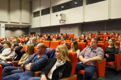 Uczestnicy konferencji „Zatrzymajmy wodę wokół nas!”