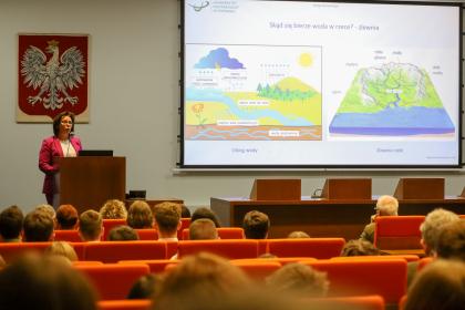 Uczestnicy konferencji „Zatrzymajmy wodę wokół nas!”