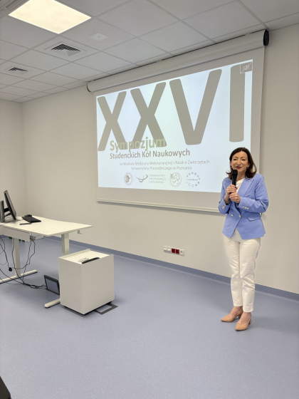 Dziekan ds. Nauki, prof. Izabela Szczerbal