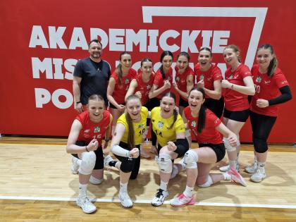 siatkarki po meczu