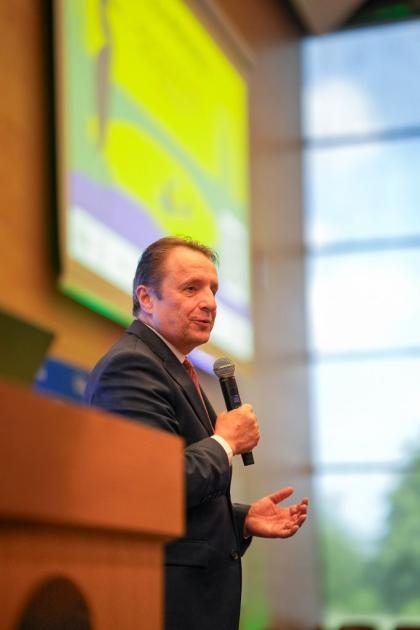 Uczestnicy wydarzenia Mokradła dla klimatu i bioróżnorodności „ENEA dla mokradeł”