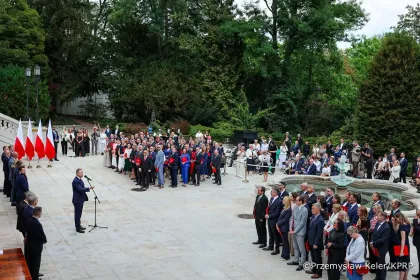Wręczanie nominacji profesorskich przez prezydenta RP