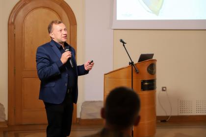 Uczestnicy debaty o przyszłości Golęcina na UPP