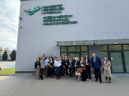 uczestnicy III Zjazdu Porozumienia Doktorantów Uczelni Przyrodniczych na Uniwersytecie Przyrodniczym w Poznaniu